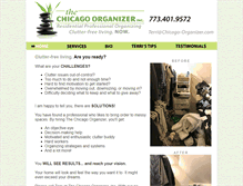Tablet Screenshot of chicago-organizer.com